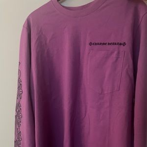 Chrome Hearts Matty Boy Spider Web L/S t shirt